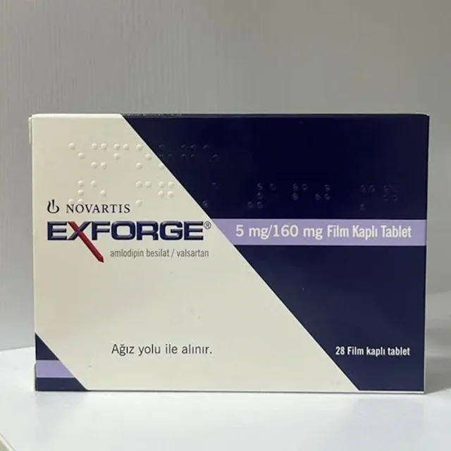 قرص اکسفورج 5/160 میلی گرم EXFORGE Tablet 5/160 mg